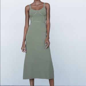 Zara | Dresses | Zara Long Knit Dress 